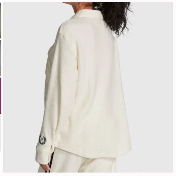 VS PINK Reverse Fleece Shacket NWT - Picture 4 of 8